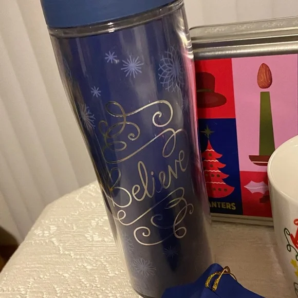 Christmas Themed Gift Set with Mug and Decorations - Picture 2 of 10